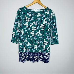 J.Jill Floral Top
